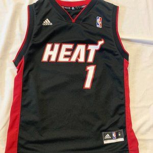 ADIDAS CHRIS BOSH NBA MIAMI HEAT JERSEY SZ MEDIUM
